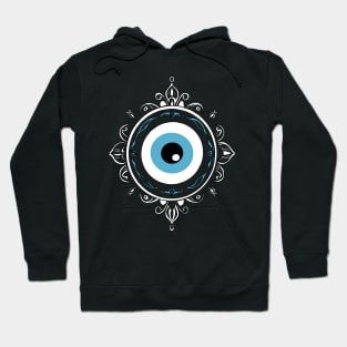 Evil Eye Amulet, Charm, Talisman, Nazar, Greek Matias, Hoodie